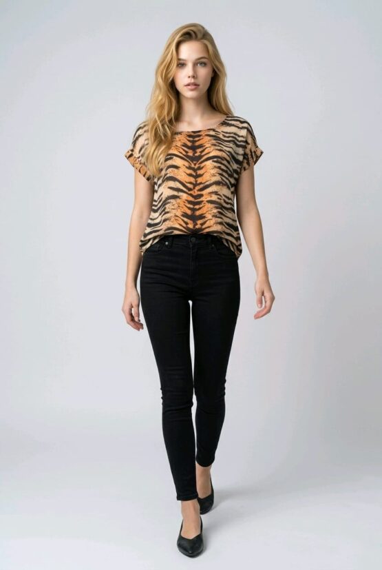 Blusa animal print