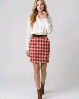 Falda estampada