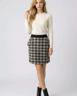 Falda estampada