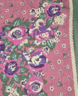 Pañuelo de flores