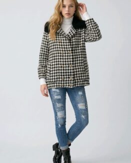 Chaqueta pata de gallo