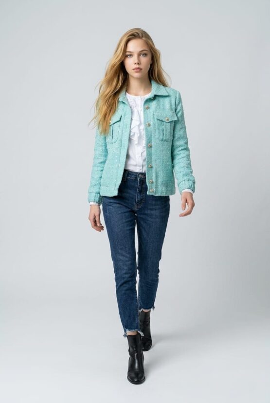 Chaqueta tweed