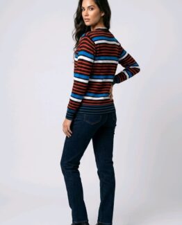 Chaqueta de rayas