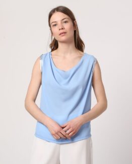 blusa fluida mujer