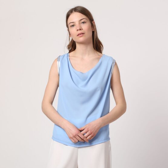 blusa fluida mujer