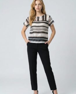 blusa rayas mujer