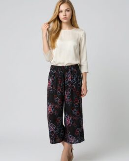 bermuda estampada mujer