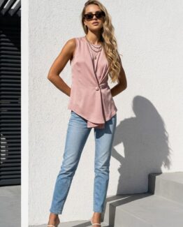 Blusa sin mangas