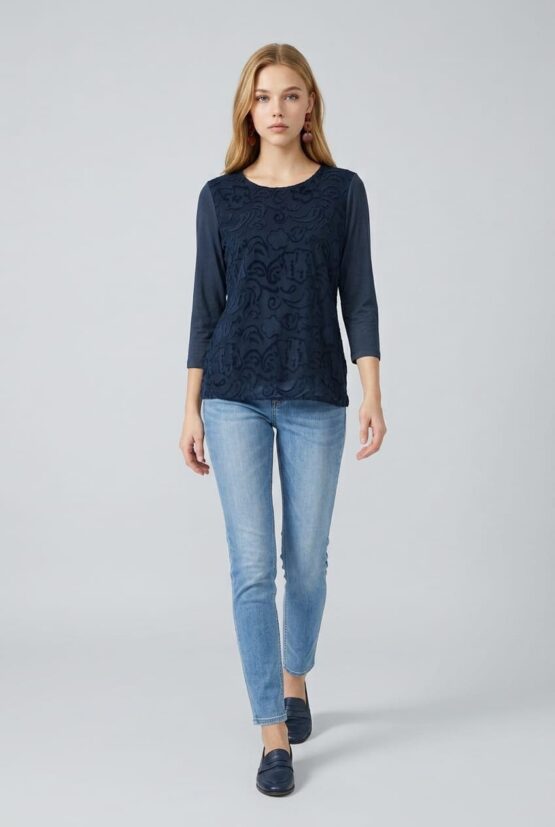 Blusa con textura