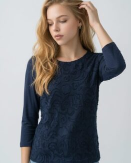 Blusa con textura