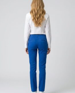 Pantalón slim azulón