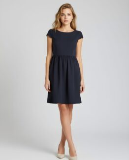 Vestido con vuelo