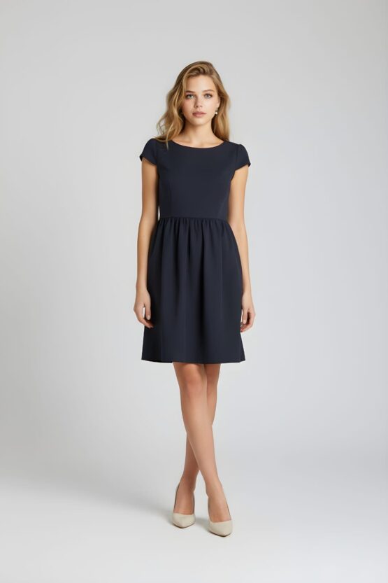Vestido con vuelo
