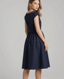 Vestido con vuelo