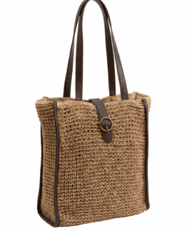 shopper grande de rafia