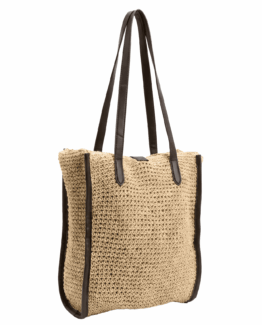 shopper grande de rafia