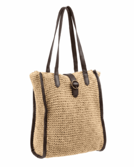 shopper grande de rafia