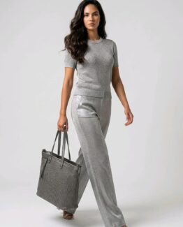 Compra el bolso efecto rafia